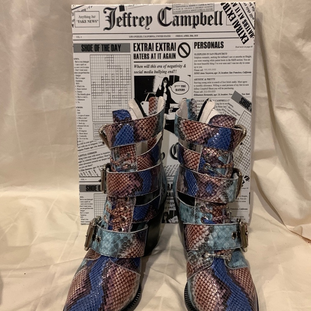 Jeffrey Campbell ankle boots